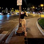 Aditi Arya Instagram - I tried video calling @sushrii here as she had mentioned her love for Champs-Élysées 2 years ago. We couldn’t get through the call but I dedicate this to some future where we’d cross the street together (and have the same photographer shoot it 🥸💃)