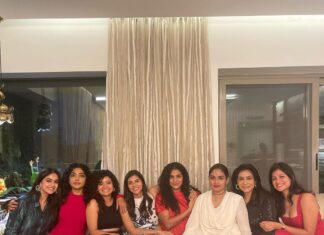 Aditi Balan Instagram - Week of madness with these amazingly talented ladies. ❤️❤️ @par_vathy @rimakallingal @benanna_love @prayagamartin @keerthysureshofficial @kalyanipriyadarshan @lissylaxmi @radikaasarathkumar
