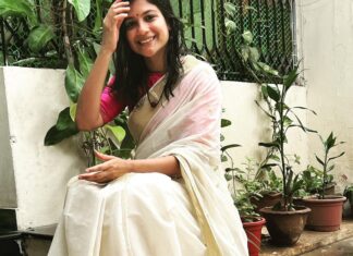 Aditi Balan Instagram - Onam ashamsagal!