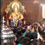 Aditi Sudhir Pohankar Instagram - Ganapati Bappa Morya ! I remember the first time I had seen the Raja ! I was bedazzled, I instantly felt so much love, I fell in love with him, and I only asked for one thing - let me come to you whenever you wish. They say you don’t reach the Raja unless you’v been called And it’s was my lucky day. I’m so so happy ! Life has gone through so many ups and downs the only constant that has been in my life is the blessing of Lord Ganesh. So let’s bid our goodbye for now, as Bappa leaves us just untill next year. . . . . : : : : Hair @saiba6780 Social media manager @paribesh_mansingh Manager @nikita . . . . . #aaditipohankar #ganeshchaturthi #anantchaturdashi #happy #love #fun #lalbaughcharaja #ganapati #indian #instagood #instagram #instafashion #instamood #instalove