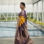Aishwarya Lekshmi Instagram - Happy Diwali 🪔 Saree @milandesignkochi Styling @styledbysmiji Makeup : @renjurenjimar Hair : @sudhiar.hairandmakeup Asst by : @surya_ishaan Photography : @sahal_hameed
