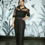 Aishwarya Rajesh Instagram - Wearing black & black ❤️❤️ Styled by: @nikhitaniranjan Outfit: @divyajain_studio MUA: @ananthmakeup Hair: @bhagyalaxmipadya Photography @jonekingston