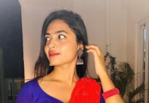 Alekhya Harika Instagram - Happy Diwali 🪔 ✨ Outfit : @sowbhagyamatchings