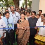 Amala Akkineni Instagram - On the occasion of World Veterinary Day, I had a wonderful time visiting Sri Venkateshwara Veterinary University. I interacted with a wonderful, bright and inspired group of young people. Our states are in good veterinary hands! #worldveterinaryday Sri Venkateswara Veterinary University