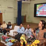 Amala Akkineni Instagram - On the occasion of World Veterinary Day, I had a wonderful time visiting Sri Venkateshwara Veterinary University. I interacted with a wonderful, bright and inspired group of young people. Our states are in good veterinary hands! #worldveterinaryday Sri Venkateswara Veterinary University