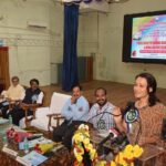 Amala Akkineni Instagram - On the occasion of World Veterinary Day, I had a wonderful time visiting Sri Venkateshwara Veterinary University. I interacted with a wonderful, bright and inspired group of young people. Our states are in good veterinary hands! #worldveterinaryday Sri Venkateswara Veterinary University