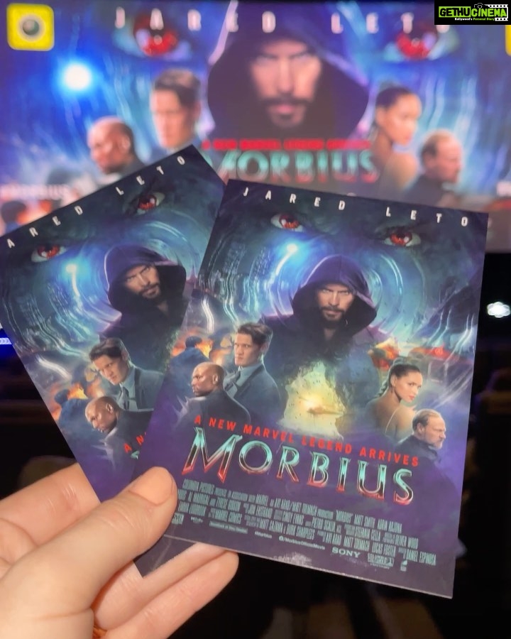 Amber Doig Thorne Instagram - Amazing night at the Morbius UK Pemiere 😍 Who’s your favourite Marvel character? 🤔 Swipe right to see Jared Leto being cute 💜 There’s TWO post credit scenes - very excited to see where Morbius’s journey leads & who he teams up with next 👀 Thank you @marvel_uk, @sonypicturesuk & @imax for having me 🥰 #morbius #morbiusmovie #morbiusthelivingvampire #morbiuspremiere #marvelfilm #marvelfilms #marvelmovie #marvelmovie #jaredleto #jaredletoedit #jaredleto👑👑 #premiere #filmpremiere #moviepremiere #londonpremiere @jaredleto @morbiusmovie #londonfilm #upcomingfilm #upcomingfilms #upcomingmovie #upcomingmovies Leicester Square, London