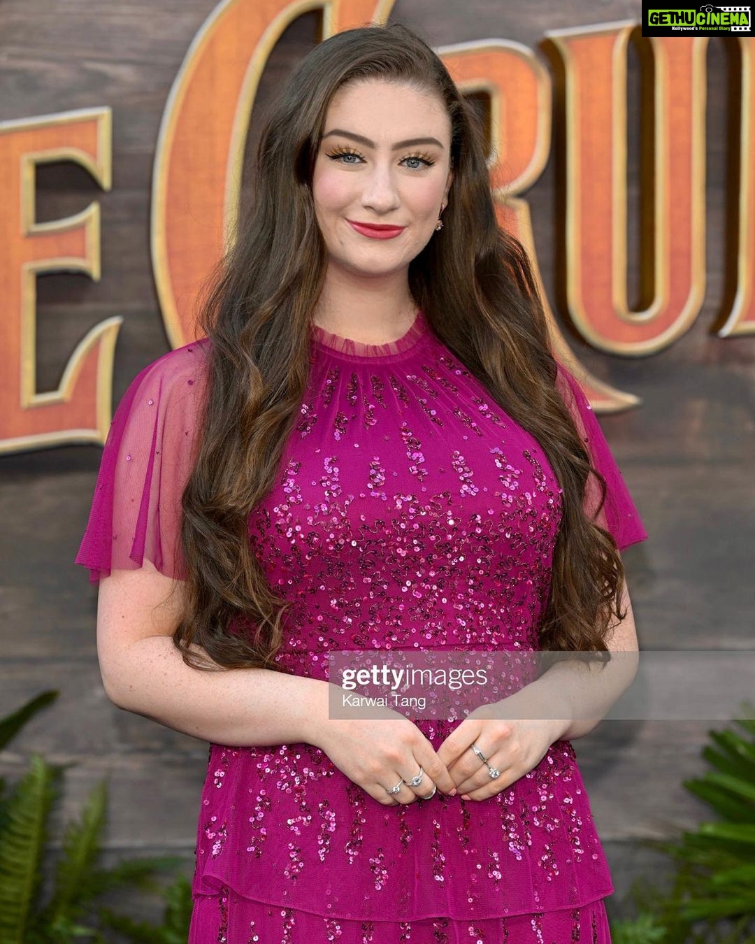 Amber Doig Thorne Instagram - Singing about lions in the jungle is only ever a whim away. A whim away, a whim away ๐ถ๐คฃ๐ต(Come on, I know you started singing ๐) I HAD to start this caption with a terrible pun that would make The Rock proud, as this film is full of SO many puns and dad jokes that had me CRYING ๐คฃ And what an ADVENTURE! Iโve always enjoyed the #JungleCruise ride at DisneyLand and the film was everything I hoped it would be - Emily Blunt and The Rock were hilarious as always, so many lovely moments and lots of twists and turns to keep you on your toes! I really enjoyed watching it in @imax, every now & then I had to check myself because I felt like I was actually on the cruise with The Rock (itโs very immersive) ๐ Thank you @disneystudiosuk for the adventure of a lifetime! ๐ธ Jungle Cruise UK Premiere ๐ ๐Dress: @phaseeight ๐Photos by: @gettyimages & @shutterstock #junglecruisepremiere #therock #emilyblunt #dwaynejohnson #jackehitehall @imax @cineworld @cineworldlsq @disneysjunglecruise @disneysjunglecruise #junglecruisemovie #junglecruisefilm #moviepremiere #filmpremiere #junglecruiseskipper #disneymovie #jumglecruisepremier #londonpremiere #ukpremiere #punglecruise #disneyfilm #disneymovie #disneypremiere #therockpremiere #emilybluntpremiere Leicester Square