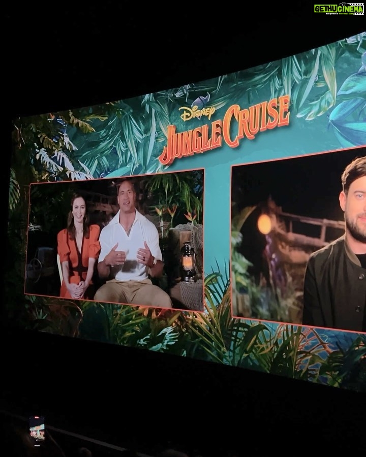 Amber Doig Thorne Instagram - Singing about lions in the jungle is only ever a whim away. A whim away, a whim away ๐ถ๐คฃ๐ต(Come on, I know you started singing ๐) I HAD to start this caption with a terrible pun that would make The Rock proud, as this film is full of SO many puns and dad jokes that had me CRYING ๐คฃ And what an ADVENTURE! Iโve always enjoyed the #JungleCruise ride at DisneyLand and the film was everything I hoped it would be - Emily Blunt and The Rock were hilarious as always, so many lovely moments and lots of twists and turns to keep you on your toes! I really enjoyed watching it in @imax, every now & then I had to check myself because I felt like I was actually on the cruise with The Rock (itโs very immersive) ๐ Thank you @disneystudiosuk for the adventure of a lifetime! ๐ธ Jungle Cruise UK Premiere ๐ ๐Dress: @phaseeight ๐Photos by: @gettyimages & @shutterstock #junglecruisepremiere #therock #emilyblunt #dwaynejohnson #jackehitehall @imax @cineworld @cineworldlsq @disneysjunglecruise @disneysjunglecruise #junglecruisemovie #junglecruisefilm #moviepremiere #filmpremiere #junglecruiseskipper #disneymovie #jumglecruisepremier #londonpremiere #ukpremiere #punglecruise #disneyfilm #disneymovie #disneypremiere #therockpremiere #emilybluntpremiere Leicester Square
