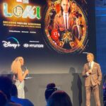 Amber Doig Thorne Instagram - Your Saviour Is Here 💚 Swipe right to see Tom Hiddleston’s Q&A at the Loki Premiere ➡️ Who watched Loki Episode 1? 😍 I saw Episodes 1 & 2 last night (they are EPIC!), then Tom Hiddleston popped by for a Q&A to tell us why he is burdened with glorious purpose & to inform us that “Wednesday is the new Friday”, as new Loki episodes coming out every Wednesday 😂 There is a HUGE twist which is a FIRST for any Marvel production (Tom Hiddleston has done loads of press talking about this) ⬇️ Loki is gender fluid! 🙌🏻 Lady Loki appears in Episode 2 & she’s fabulously mischievous 💚 Thank you @marvel_uk, @disneyplusuk & @disneystudiosuk for a wonderful evening at the premiere 🥰 #Loki #DisneyPlus #TomHiddleston @OfficialLoki @disneystudiosuk #LokiSpecialScreening #lokiseries #LokiEpisode1 #LokiEpsiode2 @twhiddleston @itssophiadimartino #sophiadimartino herronthatkate #KateHerron #lokilaufeyson #lokipremiere #filmpremiere #avengers #marvel #marvelstudios #marvelseries #marveltv @disneyplus @marvelstudios @marvel