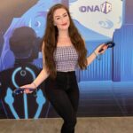 Amber Doig Thorne Instagram - I love the immersiveness of VR headsets - they really get your head in the game 👀😉🎮 I’ve found the PERFECT date spot / fun activity to do in London - virtual reality gaming at DNA VR 😍 I haven’t tried virtual gaming before so I was really excited to give this a try, and it didn’t disappoint! 🙈 There are over 150 games to choose from - including escape rooms, multiplayer games, horror, action and family friendly games too! I can tell @dna_vr is going to become my second home this year - so if you ever want to find me, I’ll probably be there 😂🥰 #DNAVR #virtualgaming #vr #vrlondon #virtualreality #virtualrealitygames #virtualrealitygaming #virtualrealityheadset #virtualrealityexperience #virtualrealityglasses #virtualrealityarcade #virtualrealitytour #virtualrealitygame #virtualreality360 #virtualrealityrooms #virtualrealitygoggles #virtualrealitybox #gaming #gamingcommunity #gamingroom #gamingsetup #gamingstatioj #gamingaddict #DNAVR #horrorgames #comedygames #actiongames #thrillergames #gamerlife #gamergram #gamerslife ad