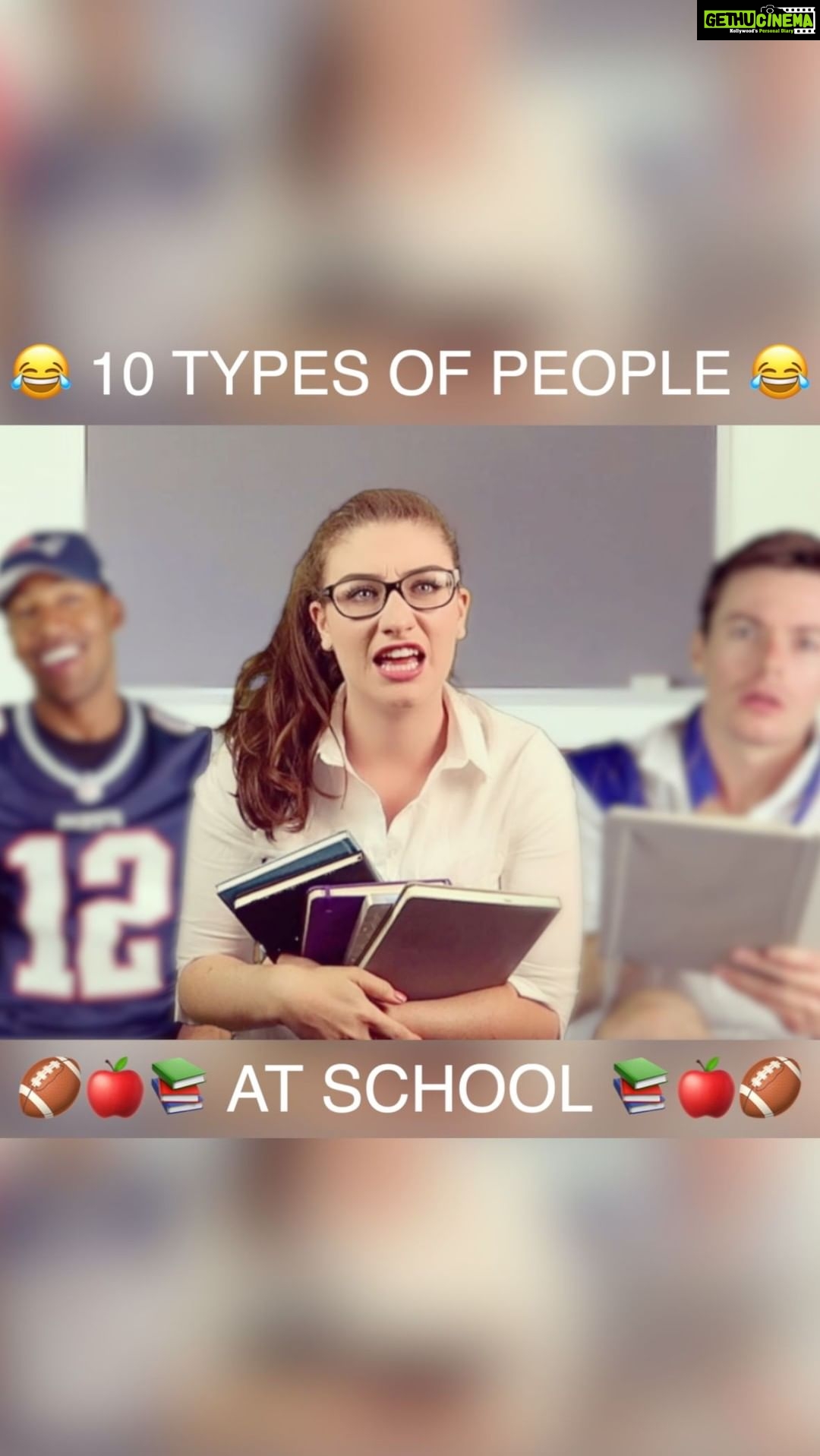 Amber Doig Thorne Instagram - . I was the geek & the jock π
- so basically a walking contradiction! π€£Which one are you? πππ· . 1. The Mean Girls π 2. The Geek π€ 3. The Choir πΆ 4. The Artist π¨ 5. The Rich Kid π° 6. The Jock πβ½οΈ 7. The Nose Picker ππ» . 8. The Exchange Student πΊπΈ . 9. The Class Clown π€‘ 10. The Teacherβs Pet π . Hope that youβre all okay & staying safe indoors! β€οΈ . πΊπ» Starring @amberdoigthorne, @kayy & @lukethehunter . #comedy #funny #schoolmemes #funnymemes #lol #humor #ambzdt #dankmemes #funny #schooltypes #typesofpeople #peopleatschool #typesofpeopleatschool #creatorstalentshow @creators