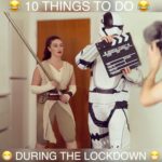 Amber Doig Thorne Instagram - Which number is your favourite? 😂🙈 . A Nationwide Coronavirus Lockdown has commenced 🥺 It’s the start of a scary new era 👀 Stay at home, self-isolate and stay safe! 🙏🏻 Sending love to each and everyone of you ❤️ . Here's 10 things to do to fight off boredom during the Lockdown ❤️ . 1. Learn Gymnastics 🤸🏻‍♀️ 2. Learn To Floss 💃🏻 3. Recreate Star Wars 🎥 4. Build A House Of Cards 🃏 5. Solve World Mysteries 🧐 6. Take Up Life Drawing 🎨 7. Create A Hit Single 🎵 8. Become An Influencer 👀 9. Eat Your Weight In Food 🍕🍔🍟 10. BECOME A SUPER HERO! ⚡️ . 🎥 Starring @amberdoigthorne / @ambzdt 🎥 🎬 Filmed/Edited by @window_zebra 🎬 . Comment below what video you'd like me to do next! 😬 . #comedysketch #funnyvideo #skit #sketch #isolation #funnyvideos #quarantine #thingstodoinisolation #creatorstalentshow @creators