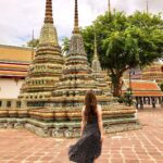 Amber Doig Thorne Instagram - Had an amazing time in Thailand 🇹🇭 Visited the famous Reclining Buddha Temple in Bangkok, had a traditional Thai fire massage, walked amongst the trees in the tropical rainforest in Chang Mai, learnt Muay Thai with Champion Yodwicha Banchamek and so much more! 😍🥊💆🏻‍♀️ . Vlog coming soon - subscribe to my YouTube channel (link in bio) to see the video first! 😉🙈 . #AmazingThailand #bangkok #WeDareYouThailand #changmai #botanicgarden @tourismthailand Bangkok, Thailand