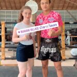Amber Doig Thorne Instagram - Had an amazing time in Thailand 🇹🇭 Visited the famous Reclining Buddha Temple in Bangkok, had a traditional Thai fire massage, walked amongst the trees in the tropical rainforest in Chang Mai, learnt Muay Thai with Champion Yodwicha Banchamek and so much more! 😍🥊💆🏻‍♀️ . Vlog coming soon - subscribe to my YouTube channel (link in bio) to see the video first! 😉🙈 . #AmazingThailand #bangkok #WeDareYouThailand #changmai #botanicgarden @tourismthailand Bangkok, Thailand