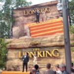 Amber Doig Thorne Instagram - What’s your favourite Disney film? 🤔 Mine is The Lion King 🦁❤️🙌🏻 . I had such an incredible time at #TheLionKing European Premiere ❤️ . The live action remake was everything I hoped it would be & more 🙌🏻 . Dress - @jjshouseofficial Earrings - @bespokebymb . #beyonce #childishgambino #donaldglover #lionking2019 #thelionking2019 @lionking @disneyuk #lionking Leicester Square