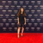 Amber Doig Thorne Instagram - Had so much fun at the opening of the new #ODEONLuxe at Lee Valley ❤️ @odeoncinemas Since when do cinema seats fully recline?! 😍 What’s your favourite cinema snack? 🤔 ODEON Lee Valley