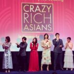 Amber Doig Thorne Instagram - #CrazyRichAsians really opened my eyes to a different culture 😍 Great night at the premiere! Where are you from? 🌍✈️ Dress: @houseofcb 📸 @crazyrichasians UK Premiere 🤩 Ham Yard Hotel