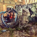 Amber Doig Thorne Instagram - Check yo’self before you Rex yo’self 🦖#JurassicLondon What’s your favourite dinosaur? 😍 Shoes: @amiclubwear King's Cross