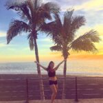 Amber Doig Thorne Instagram - How beautiful is this sunset in #LaPalma, one of my favourite Canary Islands?! 😍 La Palma, Murcia, Spain