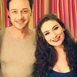 Amber Doig Thorne Instagram - Lovely to chat to @jamesmcavoyrealdeal at the screening of his new film #SPLIT by M. Night 🙌🏼 Amazed at James ability to play 23 characters, and M's directing!