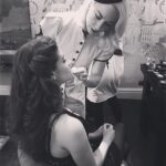 Amber Doig Thorne Instagram - Getting beautified by the @powderpuffgrls in honour of #Allied💋 Big thank you to @paramountuk 🙌🏼
