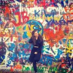 Amber Doig Thorne Instagram - The John Lennon Wall - Prague 👏🏼