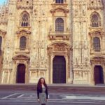 Amber Doig Thorne Instagram - Duomo - Milano 🇮🇹 Shoes: @egoofficial