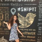 Amber Doig Thorne Instagram – Fun day at the Twitter UK HQ ☺️