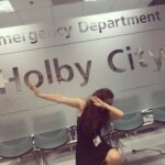 Amber Doig Thorne Instagram - Great day at BBC Drama Village 😎