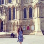 Amber Doig Thorne Instagram – ☀️☀️☀️ York Minster Cathedral