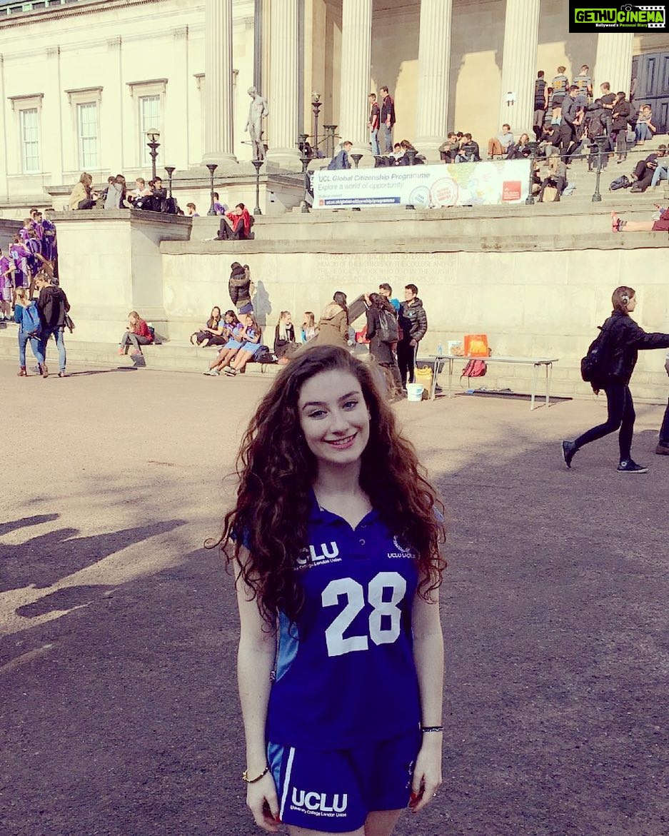 Amber Doig Thorne Instagram - Represent ❤️ #UCL #myuclyear #uclulacrosse #bleedpurple UCL Main Quad