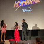Amber Doig Thorne Instagram - Happy 4th July 😍“Sometimes, someone can come out of nowhere & do something amazing” 🔥 Ms Marvel Premiere 💖 So lovely to chat to Rish Shah about his character Hasan 🙌🏻 I love everything about this show - the characters, the plot, the representation, it’s all perfect 🥹 What’s your favourite Marvel TV show? 💥 Thank you @disneyplusuk & @marvel_uk for a wonderful evening 💖 #msmarvel #marveltv #kamalakhan #marvel #marveledit #marvelphase4 #marvelmovies #marvelfan #marvelfans #filmpremiere #filmpremier #moviepremiere #moviepremier #premiere #premier #amberdoigthorne #redcarpet #redcarpetstyle #redcarpetlook #redcarpetfashion #redcarpetdress #redcarpetlooks #redcarpetmakeup #redcarpetdresses #redcarpetready #reecarpetmoment #redcarpetmoments #redcarpetpremiere London