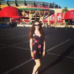 Amber Doig Thorne Instagram - #anaheimangels #baseball #tampabayrays #anaheim #la #california #summer #instagood #instalove Angel Stadium