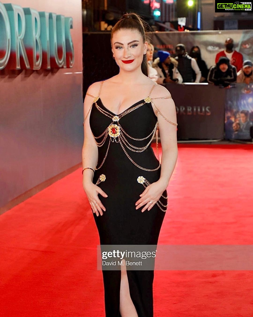 Amber Doig Thorne Instagram - Amazing night at the Morbius UK Pemiere 😍 Who’s your favourite Marvel character? 🤔 Swipe right to see Jared Leto being cute 💜 There’s TWO post credit scenes - very excited to see where Morbius’s journey leads & who he teams up with next 👀 Thank you @marvel_uk, @sonypicturesuk & @imax for having me 🥰 #morbius #morbiusmovie #morbiusthelivingvampire #morbiuspremiere #marvelfilm #marvelfilms #marvelmovie #marvelmovie #jaredleto #jaredletoedit #jaredleto👑👑 #premiere #filmpremiere #moviepremiere #londonpremiere @jaredleto @morbiusmovie #londonfilm #upcomingfilm #upcomingfilms #upcomingmovie #upcomingmovies Leicester Square, London