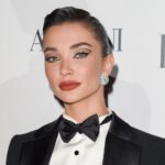 Amy Jackson Instagram - Had the absolute honour of attending @bazaaruk #WomenoftheYear awards last week with my @armanibeauty familia. It was truly the most beautiful awards ceremony I’ve witnessed - the energy in the room was electric! The room was filled with women from all different walks of life.. actors, musicians, writers, activists all of which were there to uplift and inspire one another. The mission of equality for women is as poignant as ever and this night reinforced how important and necessary it is to come together and give it all we’ve got. Special mention to my next level glam team who really 🔩’d it @nikki_makeup @lukehersheson @iramshelton And of course @giorgioarmani & @chopard for the ensemble. You know how to make a woman feel sexy & strong!! Claridge’s