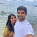 Anamika Chakraborty Instagram - Yeh Safar aapke saath chalta rahe . ❤️ Shubho Bijoya! 🙏🏻 @pratapud Lakshmanpur Beach A&N