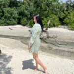 Anamika Chakraborty Instagram - Beach Day! ❤️ Elephant Beach, Port Bliar