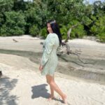 Anamika Chakraborty Instagram - Beach Day! ❤️ Elephant Beach, Port Bliar