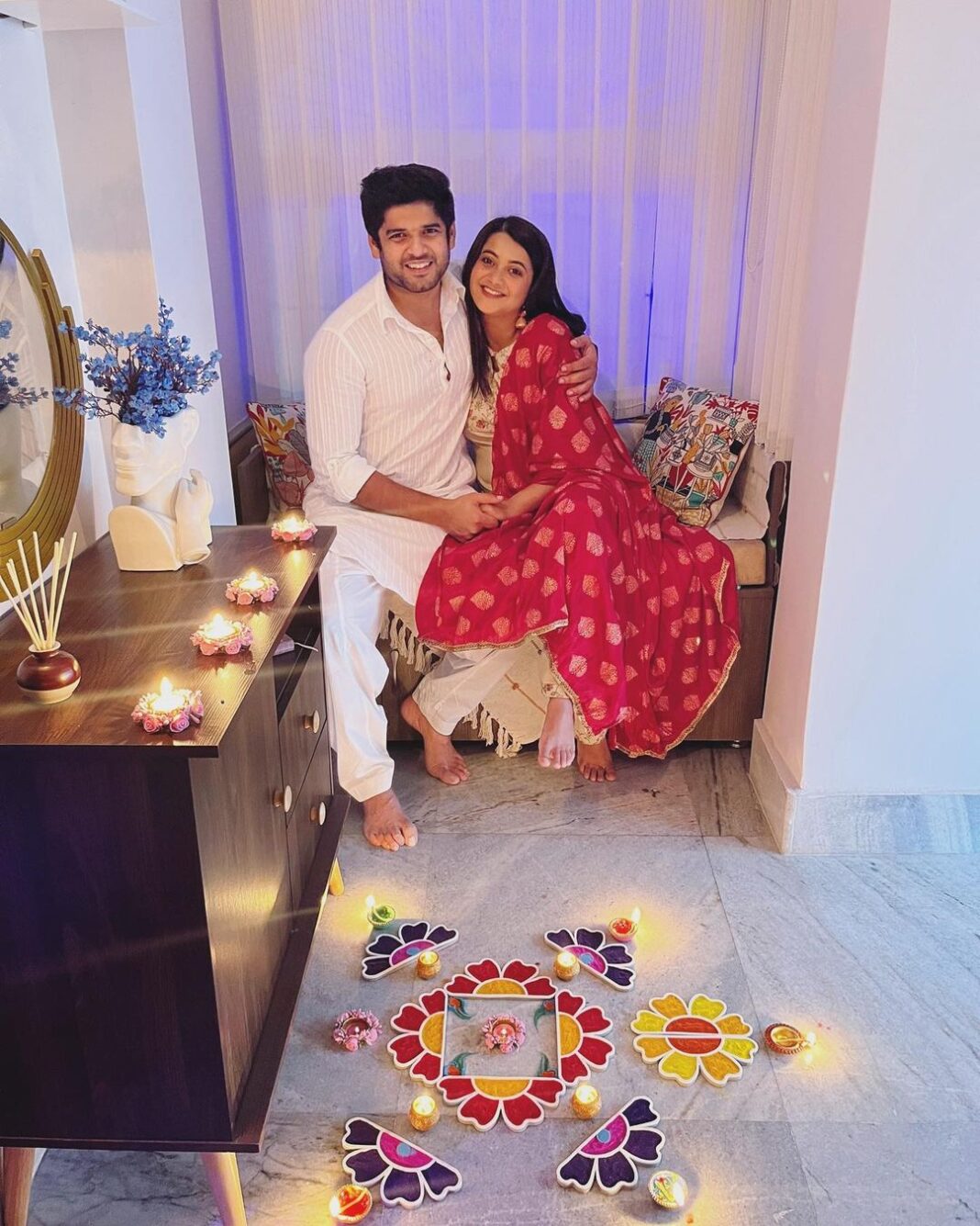 Anamika Chakraborty Instagram - Happy Diwali! ❤️🪔