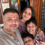 Anasuya Bharadwaj Instagram - This day has always been my most fav time of the year.. these 9-11 days remind me how carefree and happy I used to be roaming around with family and friends to pandals.. participating in all the competitions..winning few and learning few more .. eating and shopping and repeating 😄And amma cheppe chaviti katha vini chakkaga andaram edanna movie chusi trupti to bajjovatam.. And then getting married into a family with a different cultural and traditional followings made me feel blessed with me enjoying the best of both the worlds.. will miss celebrating Ganesha’s birthday at my Ma’s this year as my dad is gone personally enjoying the presence with the supreme power 😇.. one sister caught up setting up her new space and another off crossed the seven seas in pursuit of a better future.. #BigTimeMissingHappening 🥹❤️ Just felt like sharing my state of mind with y’all.. but not going to sign off without saying how blessed I am to be able to feel all that and have all that I have including you all.. ❤️💪🏻 After all.. isn’t that what Ganesha tells us every year by coming.. staying for 9-11 days and the immersion .. with a hope to start over again.. May the lord of new beginnings guide us right always.. Happy Vinayaka Chaviti everyone ❤️🙏🏻 #GaneshChaturthi2022 #VinayakaChavithi2022