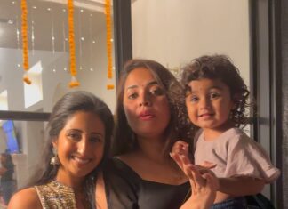 Anasuya Bharadwaj Instagram - And the Diwali evening 🪔🥳 Away from Home but at a Home away from Home.. Hope everyone had a Fab Festive time!! Austin, Texas