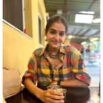 Anaswara Rajan Instagram - A tea in a rainy evening with your sidekick - perfect! @mohammed_shabna