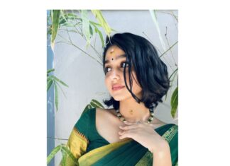 Anaswara Rajan Instagram - Happy vishu 🌼 @ishoooooooo