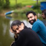 Anaswara Rajan Instagram - This time, this place 🍃🐶⛰🫂 📷 @rhaazi ❤ 📍@tentgraam Suryanelli Munnar