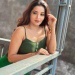 Antara Biswas Instagram - ☘️🍀🍃 Mua: @mahesh_bokade Hairstyling: @beena.chauhan.1401 📸: @deepakpathak663