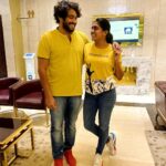 Antony Varghese Instagram – Twinning buddies… #ajagajantharammovie PVR Cinemas Lulu Mall Kochi