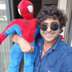 Antony Varghese Instagram - With Spiderman