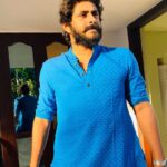 Antony Varghese Instagram - Always the most comfortable in our traditional wears . Ready for the Ramu Kariat award #selfstyled #JubbaMundu.. Pic courtesy @sebin_sunny