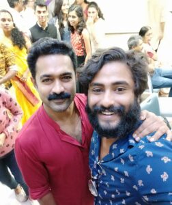 Antony Varghese Instagram - With asif ikka @arjun_ashokan engagement @asifali Gold Souke. Kochi